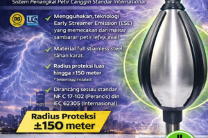 Distributor Penangkal Petir Area Lampung