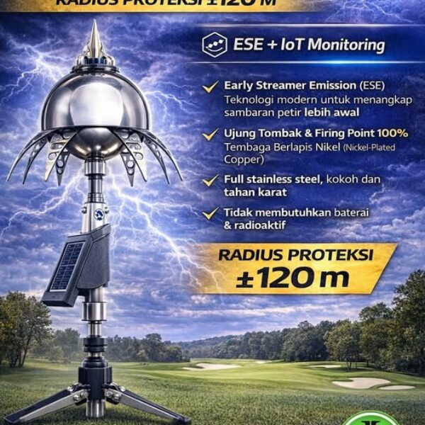 Spesifikasi Teknik Penangkal Petir Viking V6