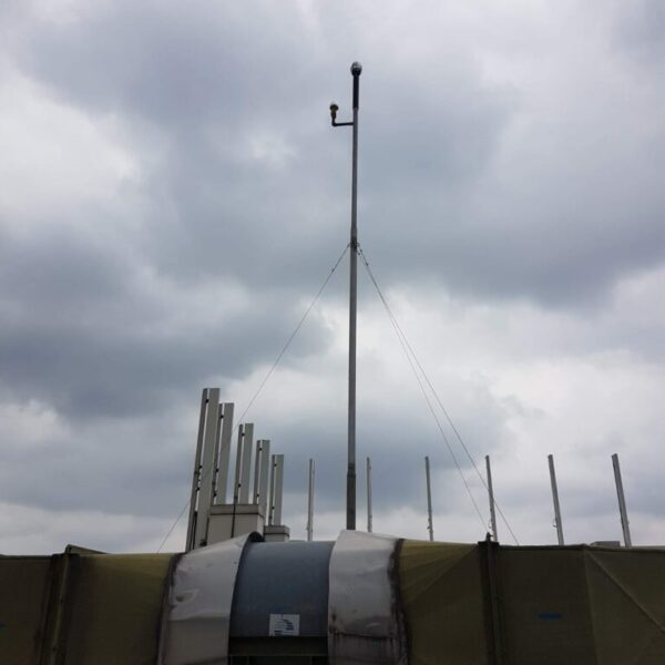 Tiang Tunggal Penangkal Petir 15 meter